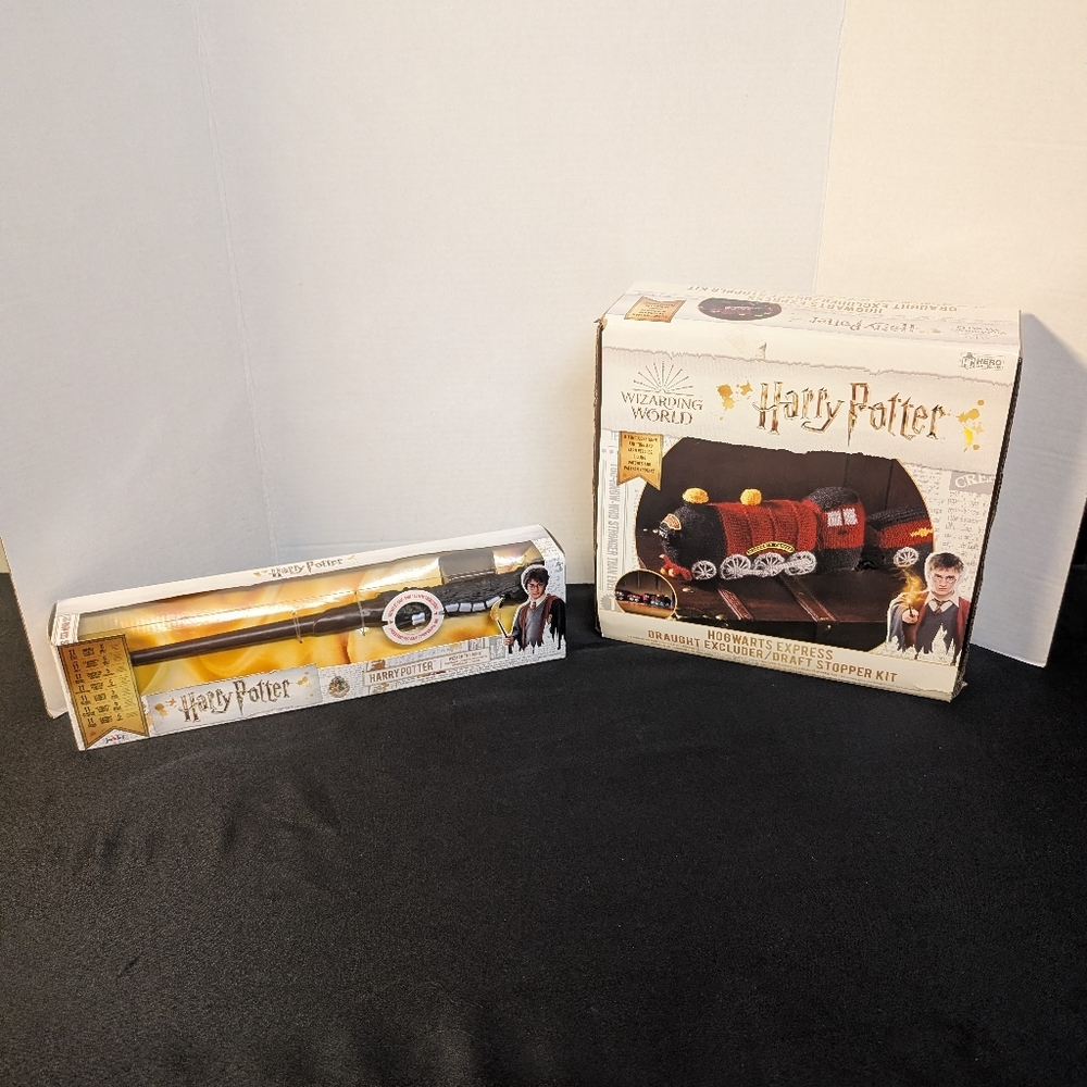 New Wand Wizarding World Harry Potter Spellbinding Wands & Craft Kit Lot Bundle